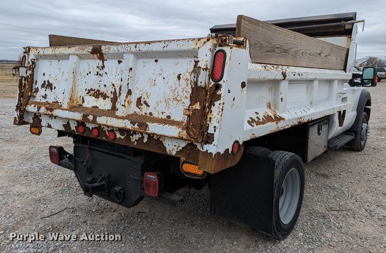 image for item DR6812 2012 Ford F550 Super Duty  dump truck