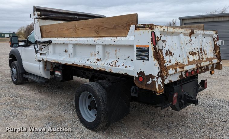 image for item DR6812 2012 Ford F550 Super Duty  dump truck