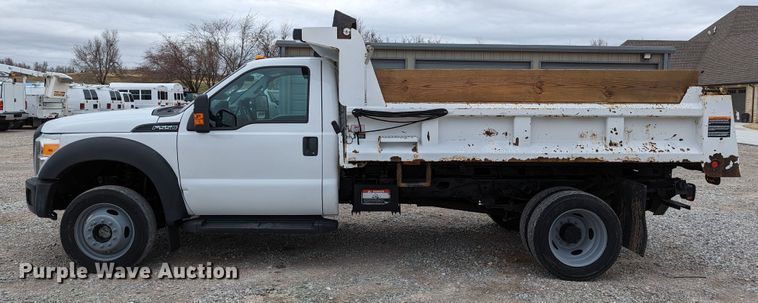 image for item DR6812 2012 Ford F550 Super Duty  dump truck