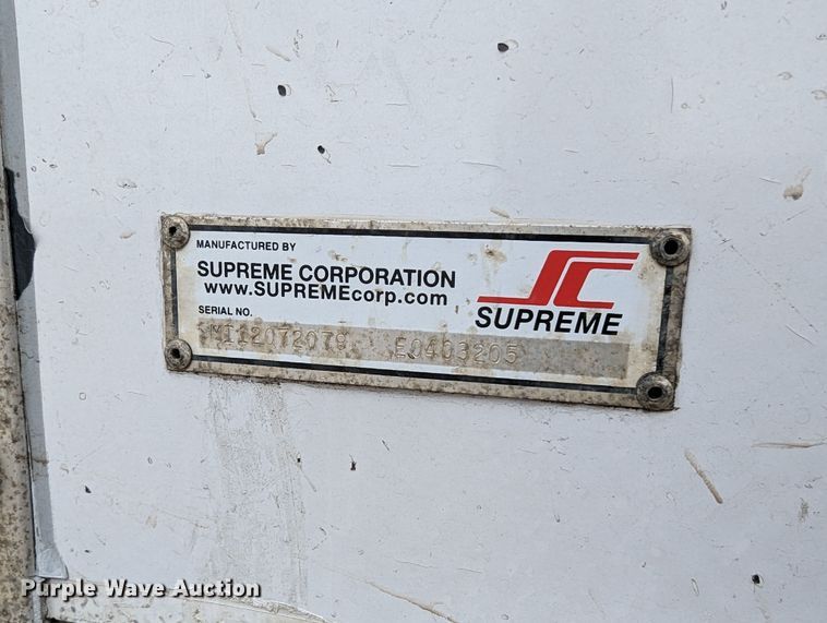 image for item DR6821 2014 Chevrolet Express G3500  box truck