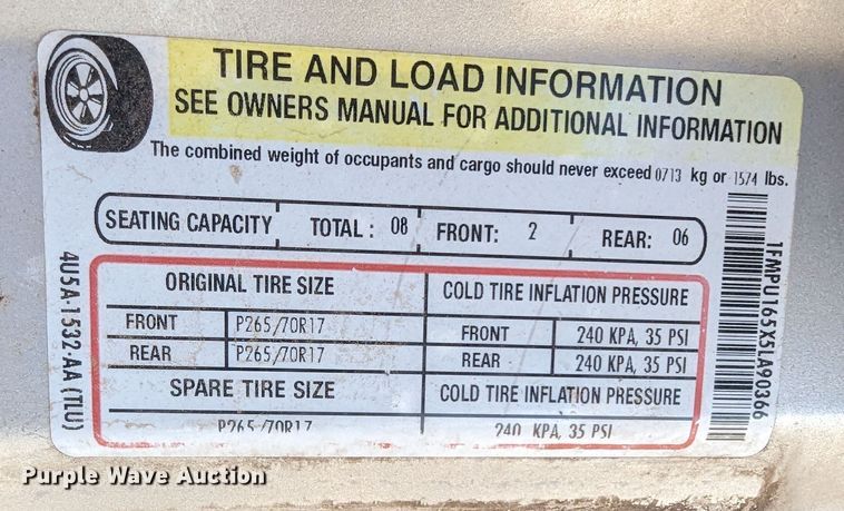 image for item DR6828 2005 Ford Expedition  SUV