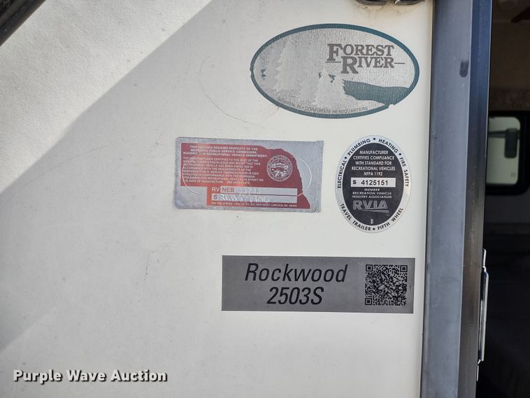 image for item DR8234 2017 Forest River Rockwood 2503S  camper