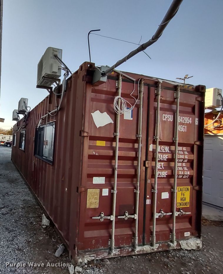 image for item DR8254 (3) 40' storage containers