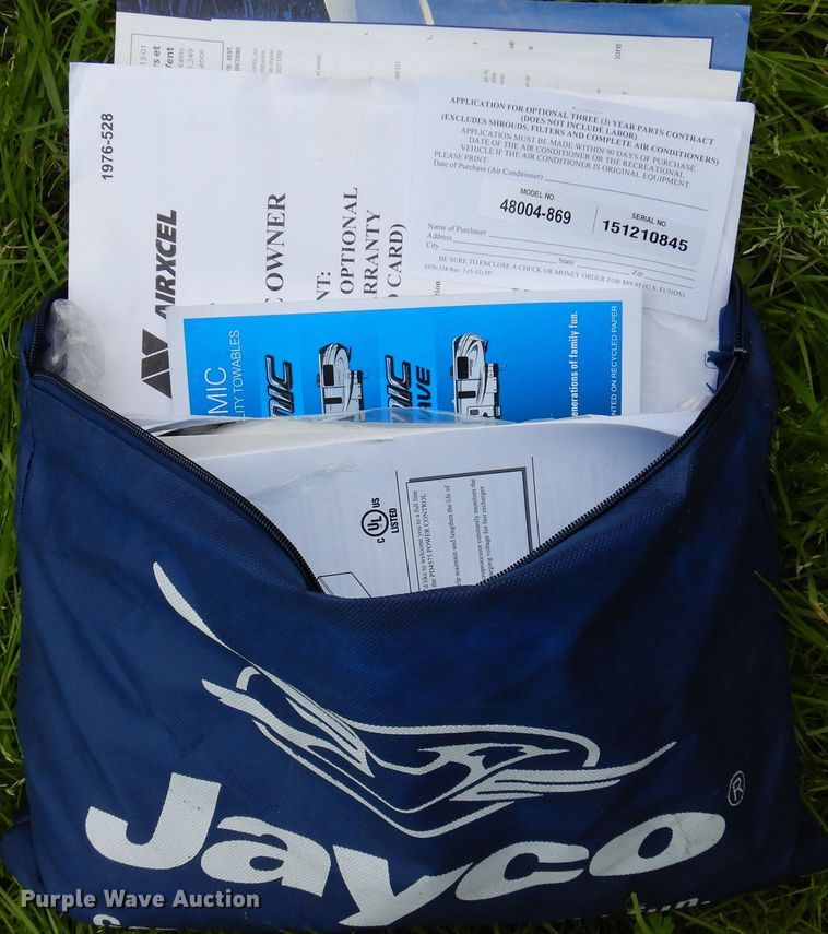 image for item HB9765 2016 Jayco Seismic  toy hauler camper