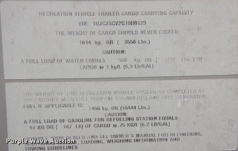 image for item HB9765 2016 Jayco Seismic  toy hauler camper