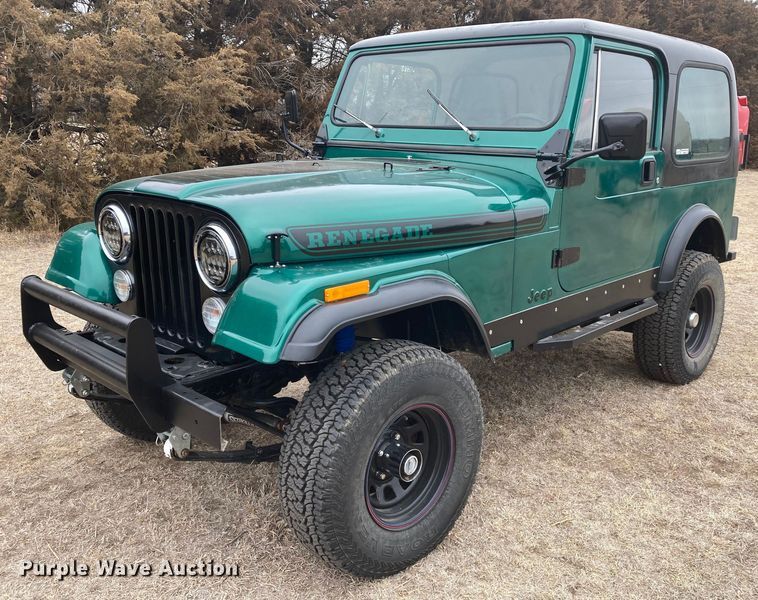 image for item HN9800 1985 Jeep CJ7  SUV