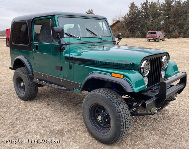 image for item HN9800 1985 Jeep CJ7  SUV