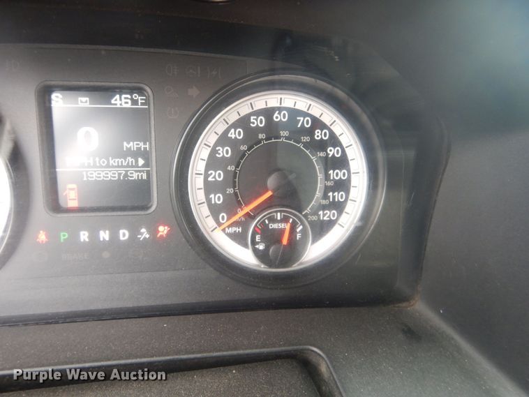 image for item HU9465 2016 Dodge Ram 3500HD  Crew Cab pickup truck