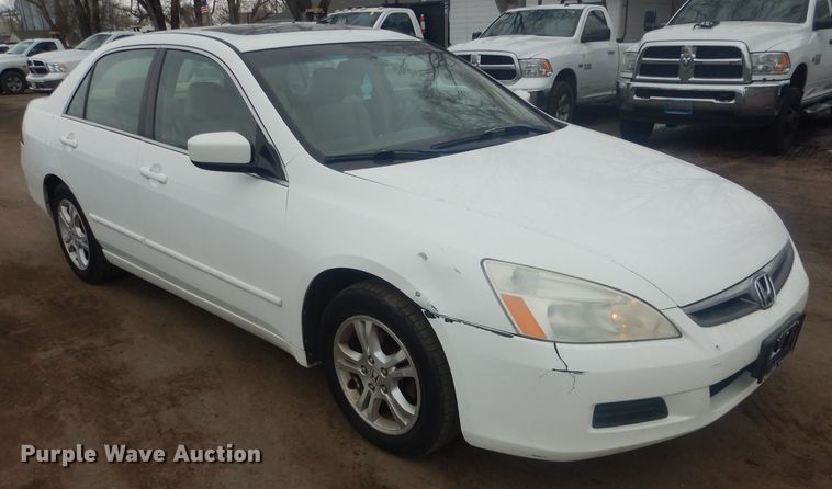image for item HU9467 2007 Honda Accord