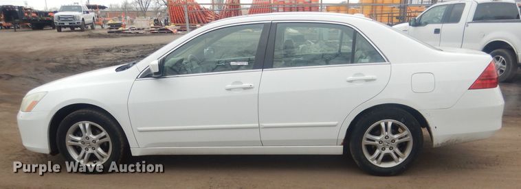 image for item HU9467 2007 Honda Accord