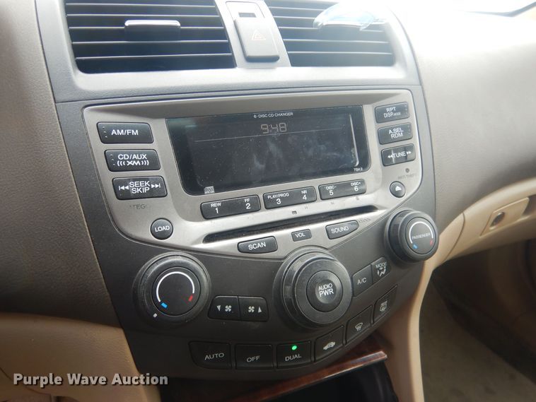 image for item HU9467 2007 Honda Accord