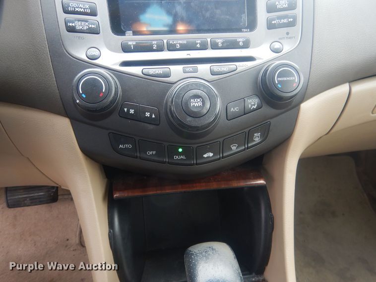 image for item HU9467 2007 Honda Accord