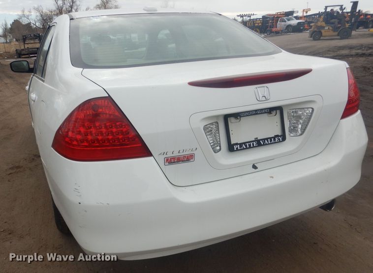 image for item HU9467 2007 Honda Accord