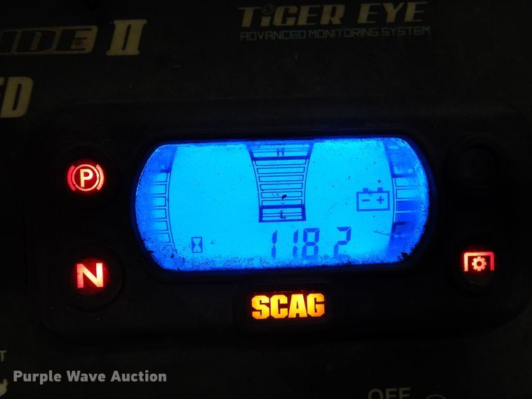 image for item IO9427 2018 Scag V-Ride II  ZTR lawn mower