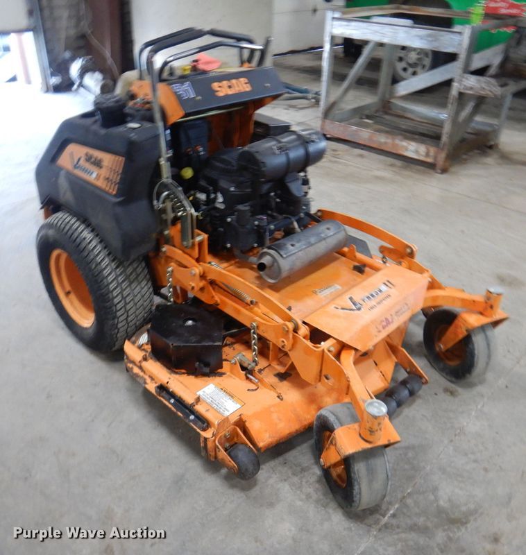 image for item IO9428 2018 Scag V-Ride II  ZTR lawn mower