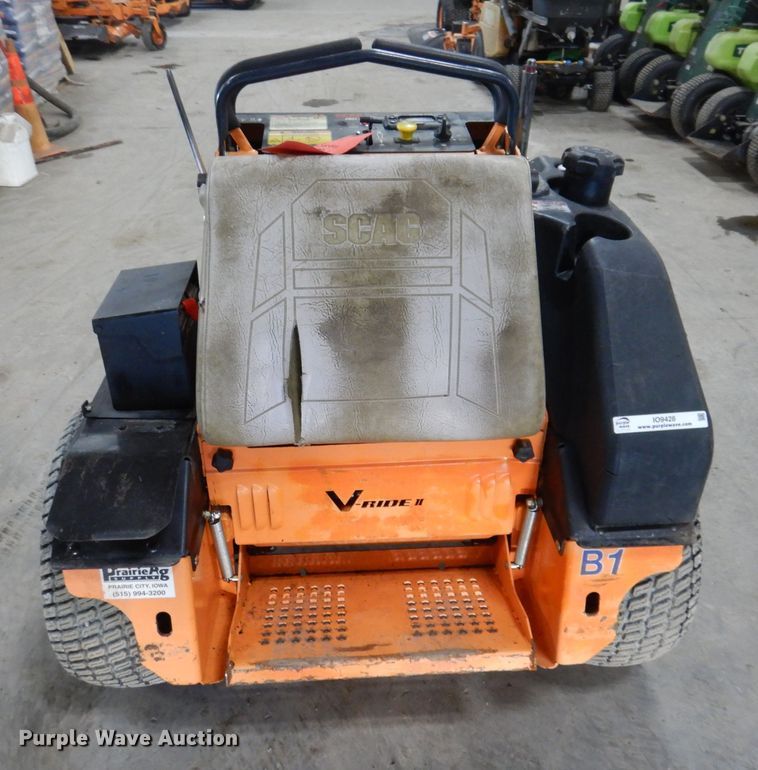 image for item IO9428 2018 Scag V-Ride II  ZTR lawn mower
