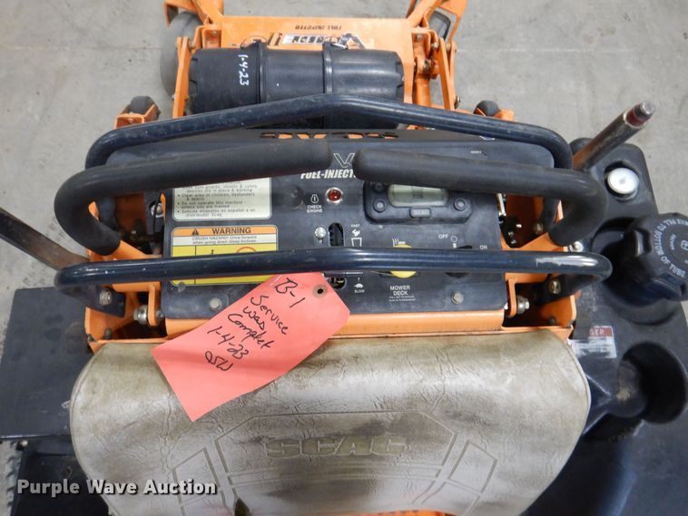 image for item IO9428 2018 Scag V-Ride II  ZTR lawn mower