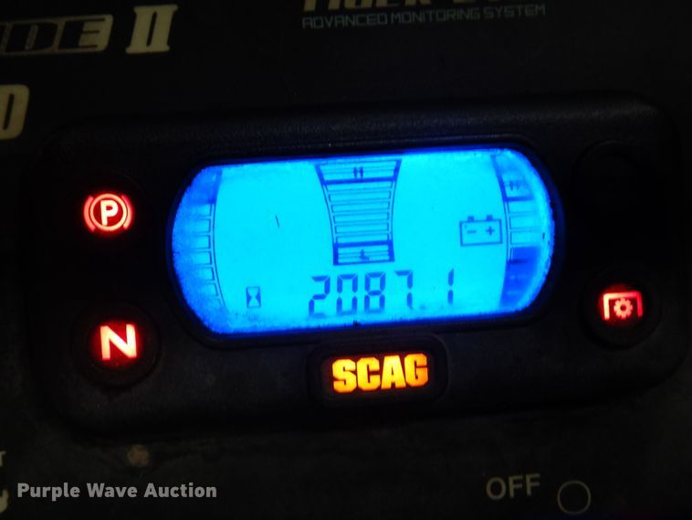 image for item IO9428 2018 Scag V-Ride II  ZTR lawn mower