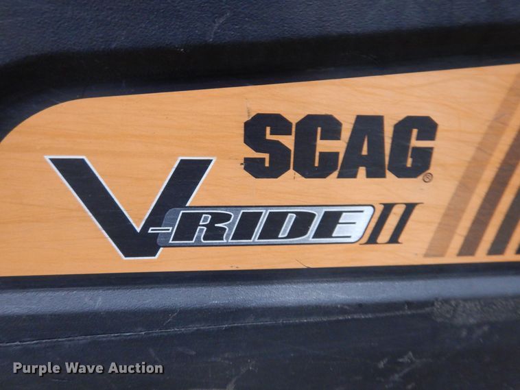 image for item IO9430 2018 Scag V-Ride II  ZTR lawn mower
