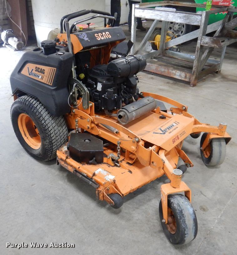 image for item IO9431 2018 Scag V-Ride II  ZTR lawn mower