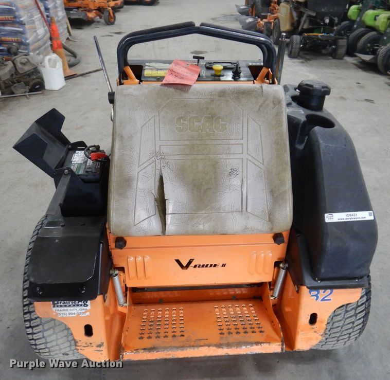 image for item IO9431 2018 Scag V-Ride II  ZTR lawn mower