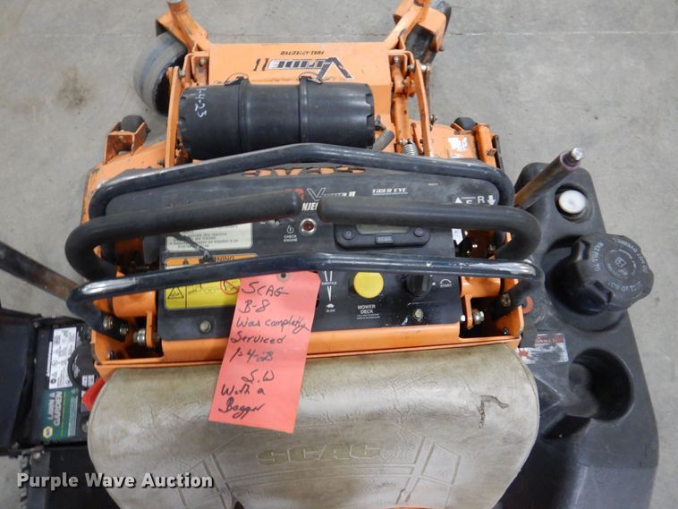 image for item IO9431 2018 Scag V-Ride II  ZTR lawn mower