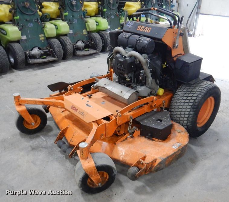 image for item IO9432 2018 Scag V-Ride II  ZTR lawn mower