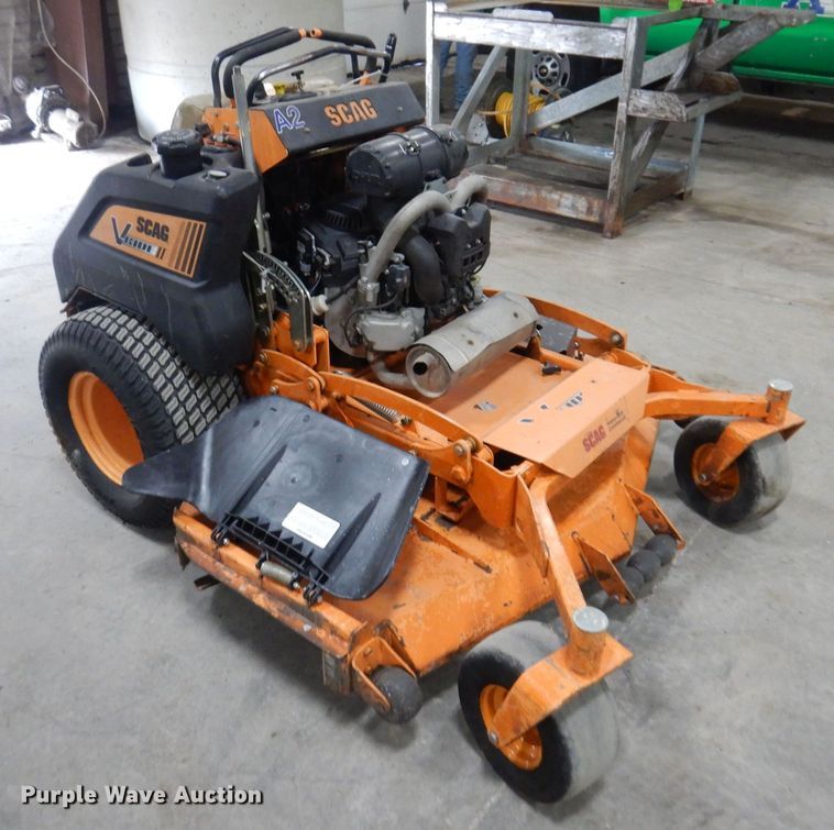 image for item IO9432 2018 Scag V-Ride II  ZTR lawn mower