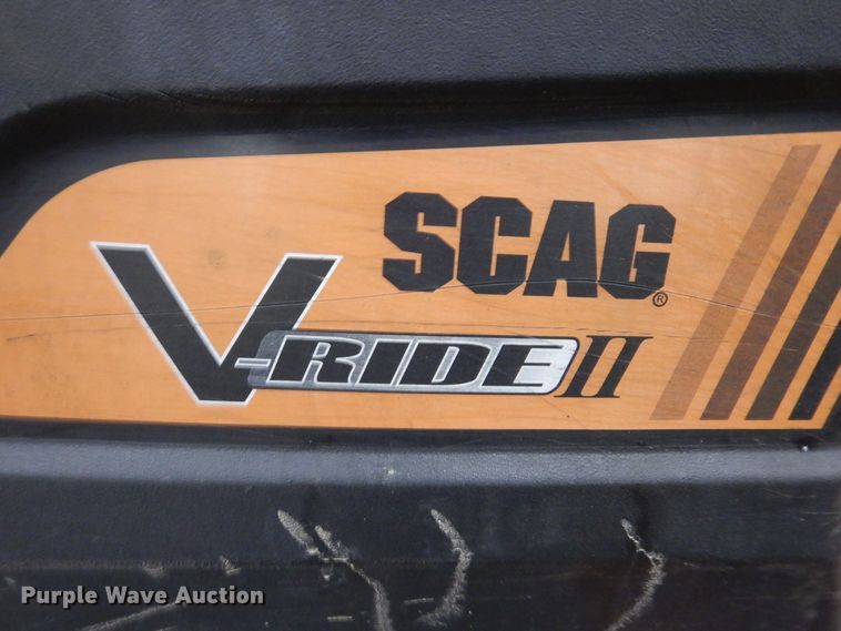 image for item IO9432 2018 Scag V-Ride II  ZTR lawn mower