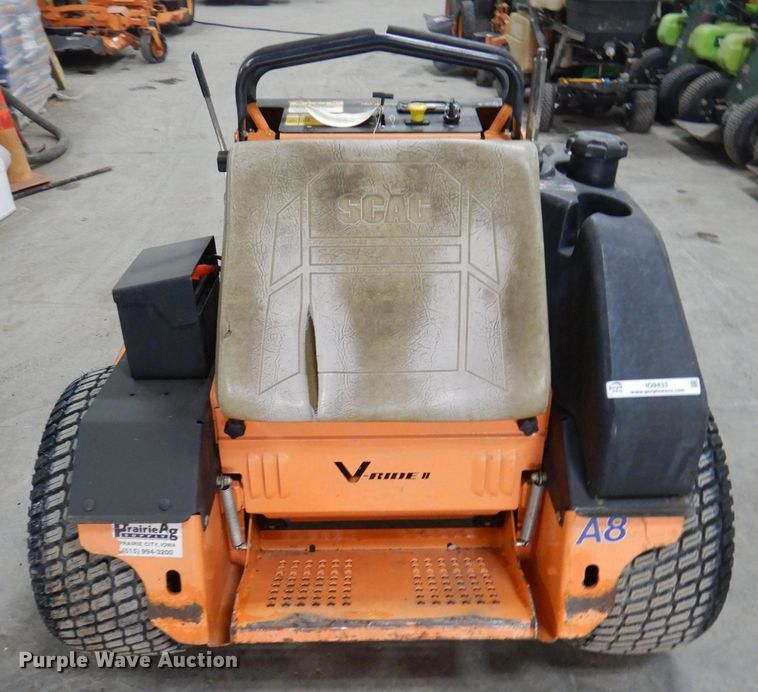 image for item IO9433 2018 Scag V-Ride II  ZTR lawn mower