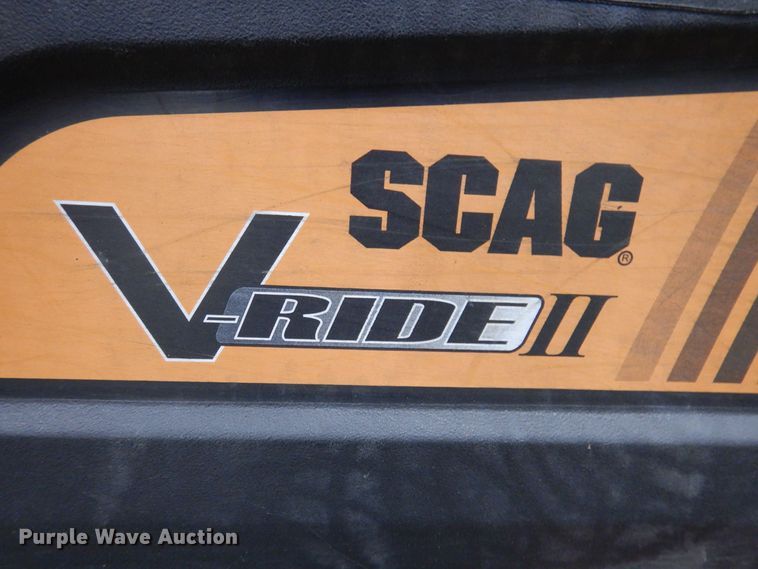 image for item IO9433 2018 Scag V-Ride II  ZTR lawn mower