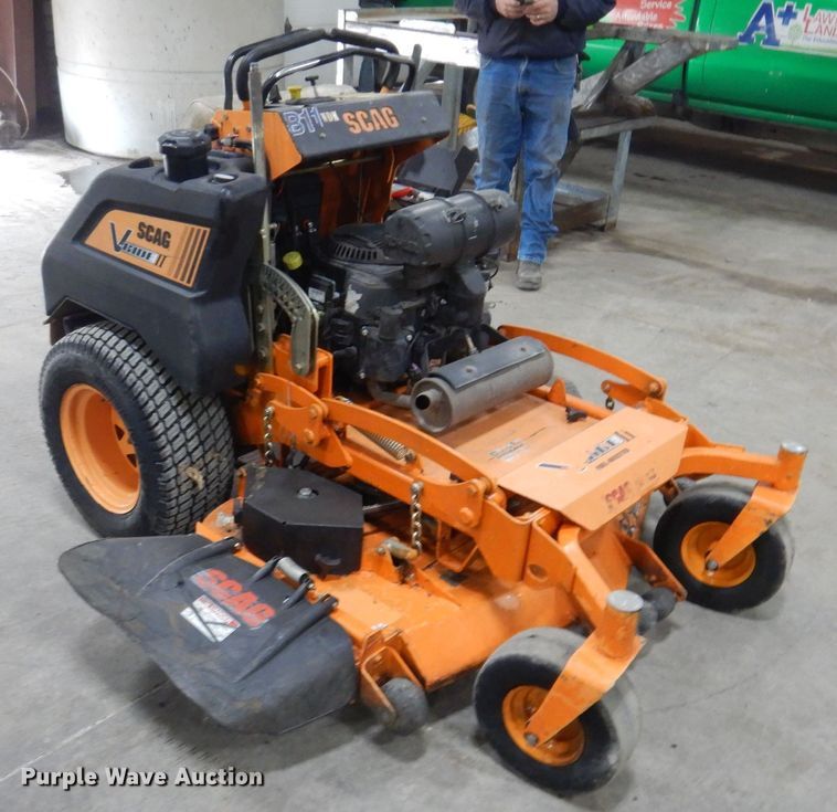 image for item IO9434 2018 Scag V-Ride II  ZTR lawn mower