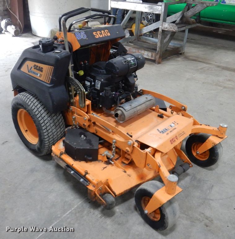 image for item IO9435 2018 Scag V-Ride II  ZTR lawn mower