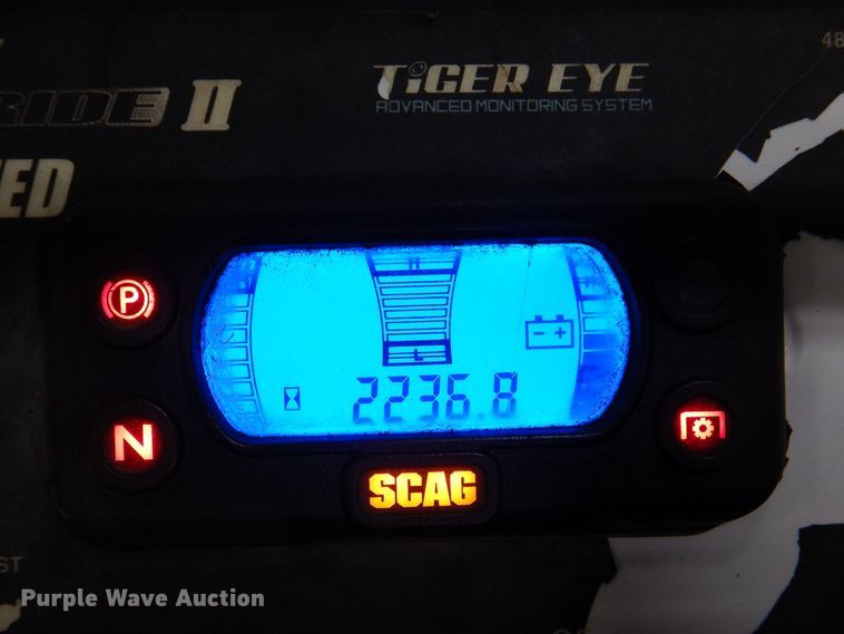 image for item IO9435 2018 Scag V-Ride II  ZTR lawn mower