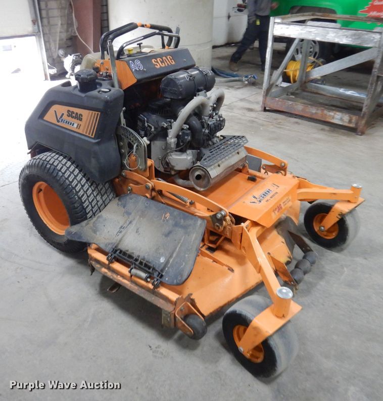 image for item IO9436 2018 Scag V-Ride II  ZTR lawn mower