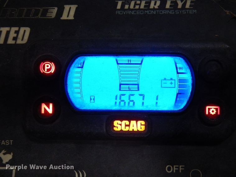 image for item IO9436 2018 Scag V-Ride II  ZTR lawn mower