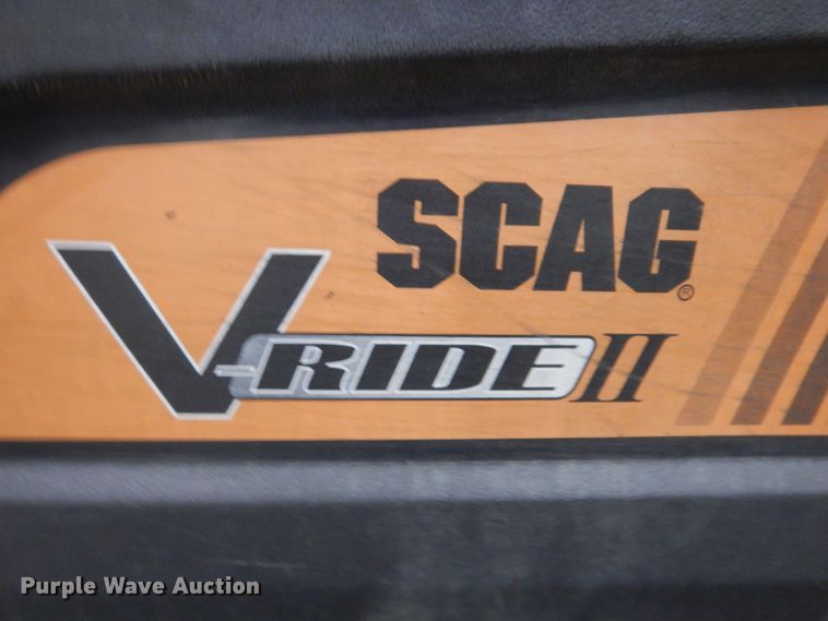 image for item IO9436 2018 Scag V-Ride II  ZTR lawn mower