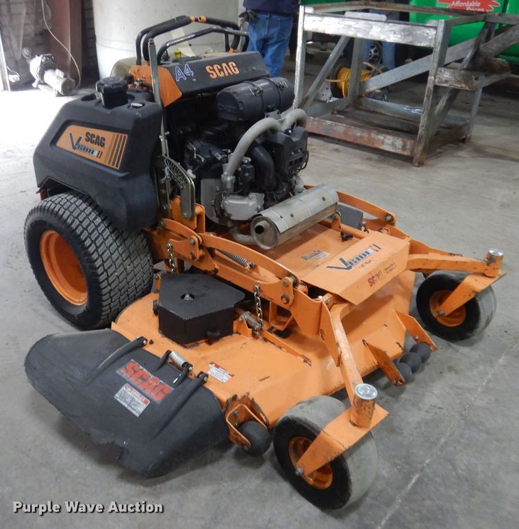 image for item IO9437 2018 Scag V-Ride II  ZTR lawn mower