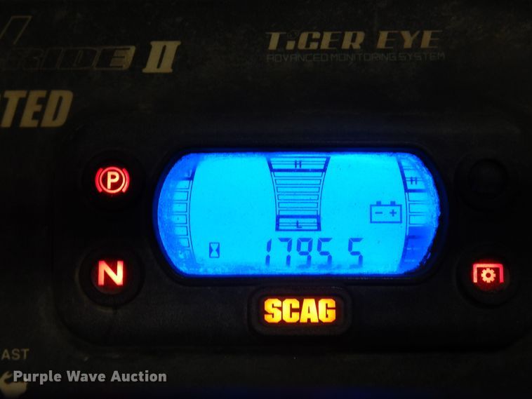 image for item IO9437 2018 Scag V-Ride II  ZTR lawn mower