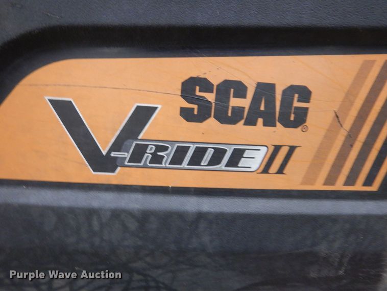 image for item IO9437 2018 Scag V-Ride II  ZTR lawn mower