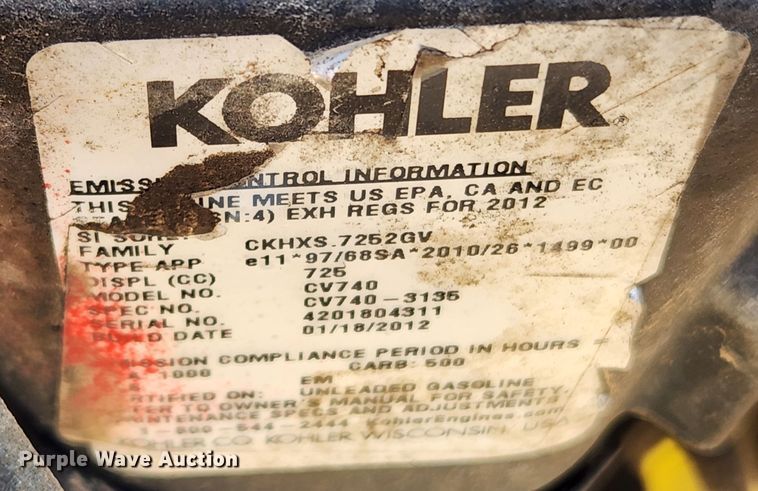 image for item JB9571 Exmark S Series  ZTR lawn mower