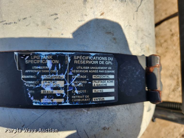 image for item JB9580 Exmark X Series  ZTR lawn mower