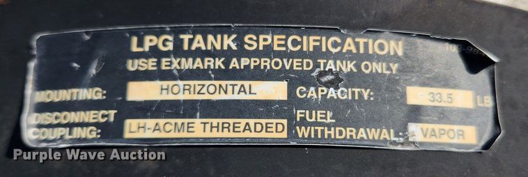 image for item JB9582 Exmark X Series  ZTR lawn mower