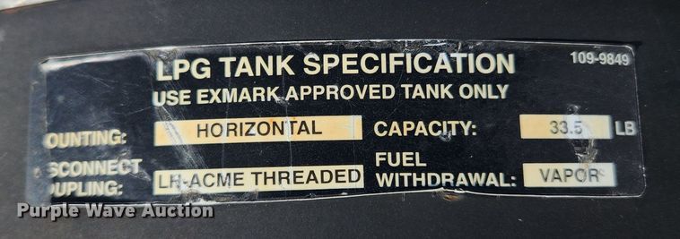 image for item JB9585 Exmark X Series  ZTR lawn mower