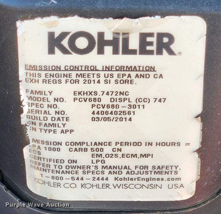 image for item JB9585 Exmark X Series  ZTR lawn mower