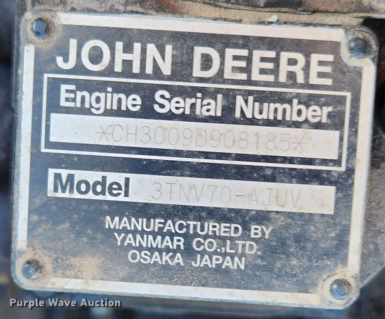 image for item JB9616 John Deere Gator 855D  utility vehicle