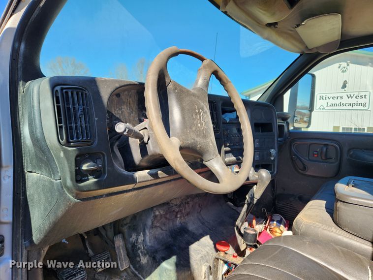 image for item JB9650 2004 Chevrolet C7500  dump flatbed truck