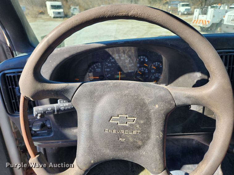 image for item JB9650 2004 Chevrolet C7500  dump flatbed truck