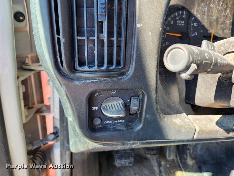 image for item JB9650 2004 Chevrolet C7500  dump flatbed truck