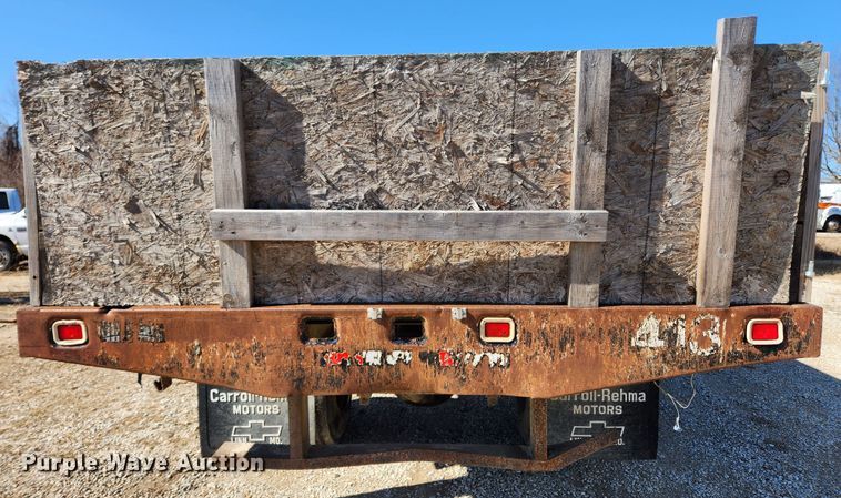 image for item JB9650 2004 Chevrolet C7500  dump flatbed truck